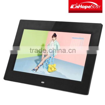 Three years warranty internal battery 10 inch digital picture frames with low price