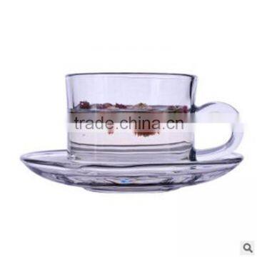 China Supplier All Kind of Glass Cup/Irish Coffee Mug/coffee Cup With Glass Saucer Wholesale. photo-3