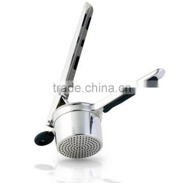 Large Hand Stainless Steel Mash Potato Ricer Masher/ Fruit Press With Soft Touch Handles photo-6