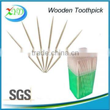 wooden toothpick barrels for sale / chinese tableware / plastic toothpicks / Birch wood toothpick / toothpick dispenser