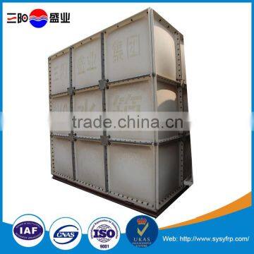 ISO Standard Square Sectional Fiberglass Grp Water Tank, Frp Water Tank, Smc Water Tank photo-2