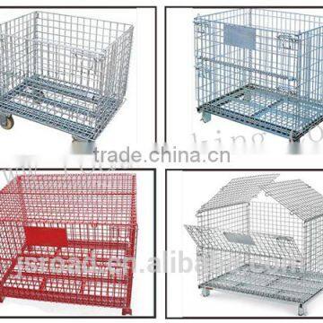 Industrial Heavy Duty Scale Steel Wire Mes Metal Box Container photo-3