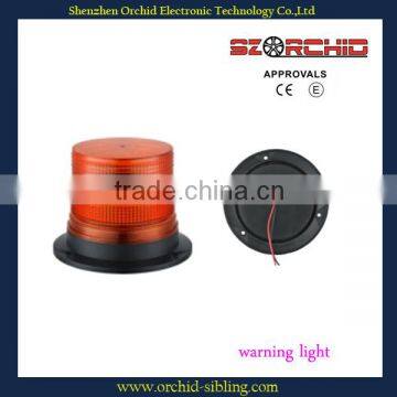 hot sale pc lens plastic base 12v amber strobe warning beacon