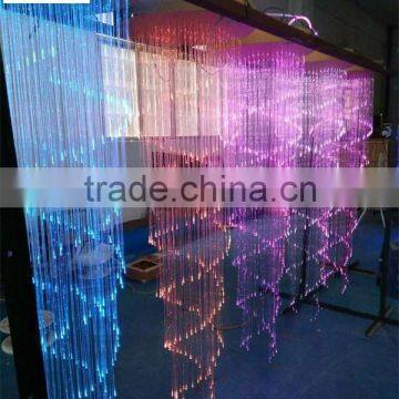 0.5m Fiber Spiral Chandelier With Mutilcolor Change IR/RF Remote Controller