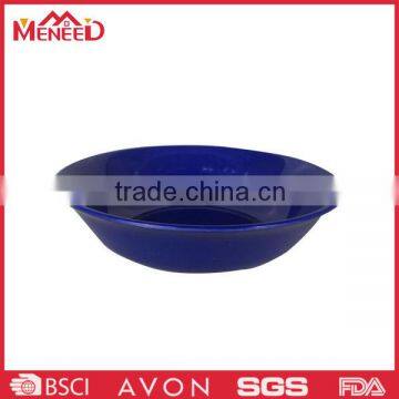 Restaurant use unbreakable melamine deep plate