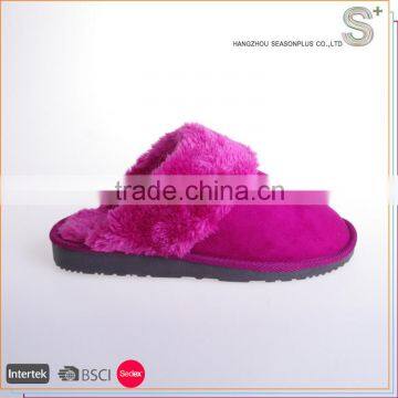 Fashion design superior quality pu soft slipper