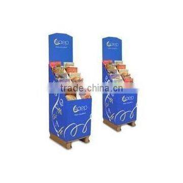 Pop cardboard display stands rack