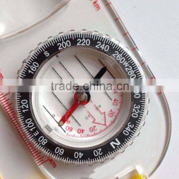 Hiking Orienteering All in 1 Map Scale Compass , Compass With Key Ring , Cheap Promotion Key Chains photo-6