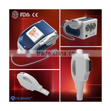 Vascular Treatment 2016 Newest Design Ipl Hair Removal Vertical Beauty Equipment/e-light Ipl Rf+nd Yag Laser Multifunction Machine