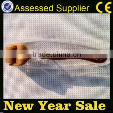 New Year Sale!! (192 Needles) Derma Micro Needle Roller Black Titanium for Scar, Cellulite Treatment, kin Roller System