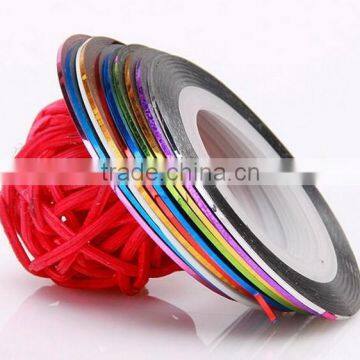 30 Colors Multicolor Nails Striping Tape Line DIY Nail Art Tips Decoration Sticker photo-3