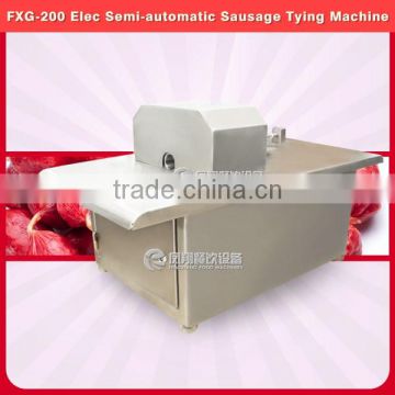 FXG-200 sausage binding machine/semi-automatic sausage tying machine/Commerical Sausage Knotting Machine with CE approved