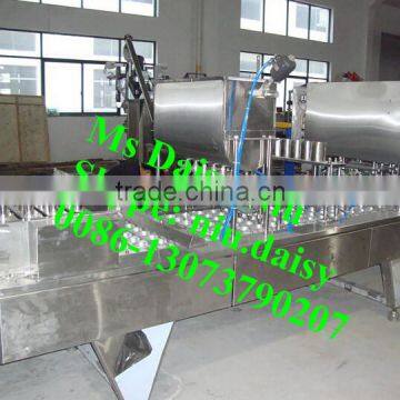Automatic Milk Cup Filling Machine/jelly Cup Sealing Machine/plastic Cup Filling and Sealing Machine photo-5