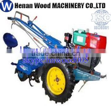 2 wheels small hand tractor for sale +86 15937107525