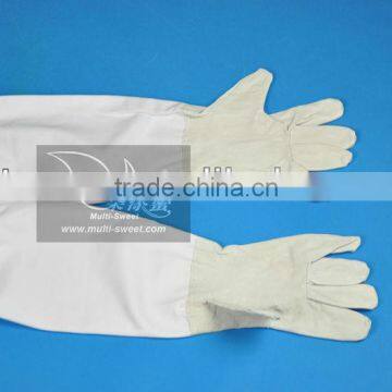 hot sale 100% cotton safety beekeeping glove