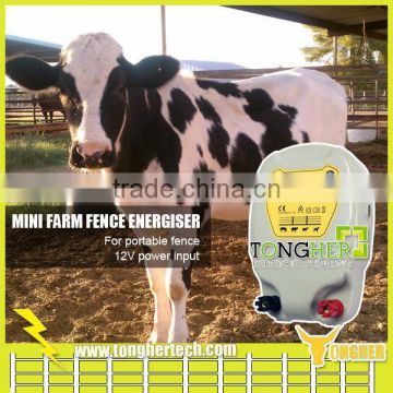 0.5 joules solar electric fence energiser for Argentina cattle