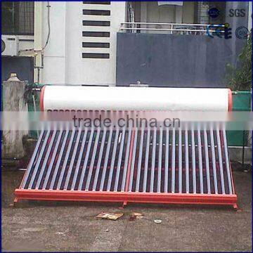 galvanized steel solar hot water heater system