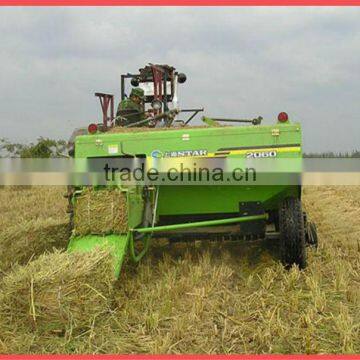 square hay baler