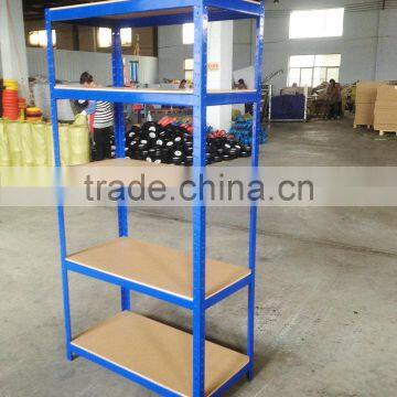 T20-A MDF shelving rack 5Tier Garage Shelving Unit Storage Racks Heavy Duty Steel Shelves