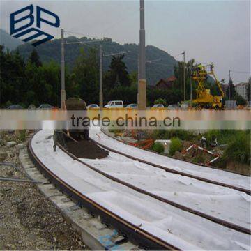 250g/m2 Needle Punched High Strength Non Woven Geotextile for Road Construction photo-2