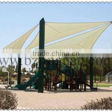 outdoor HDPE virgin&recycle material sun shade sail