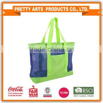 BSCI SEDEX Pillar 4 really factory Large Mesh Tote Beach Bag