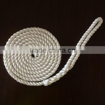 Twisted Nylon Dock Line Dock Rope