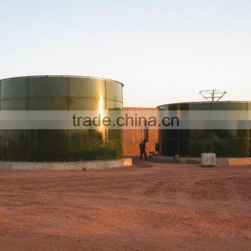 Poultry Farm Feed Silo With Different Volume for Sale, Enamel Silo Tank Customized photo-4