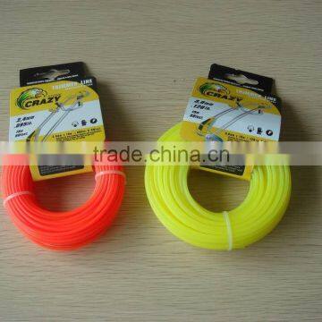 nylon trimmer line for brush cutter trimmer head