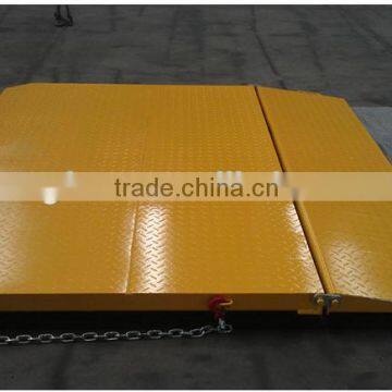 forklift attachmen load ramp warehouse container ramp