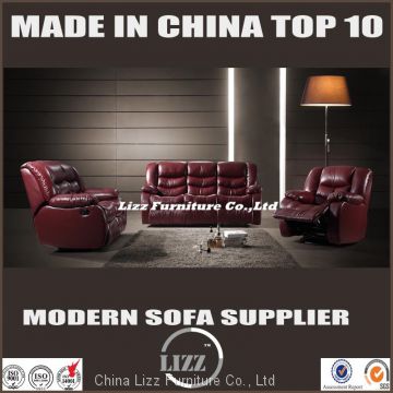 2017 Recliner 1+2+3 sofa set for living room furniture(LZ-2142)