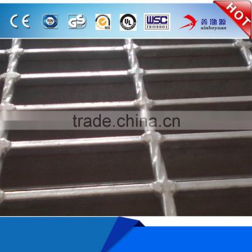 Plain bar / I-shape Hot Dipped Galvanized 25x5 Steel Bar Grating / Serrated Galvanized Steel Grating Weigh