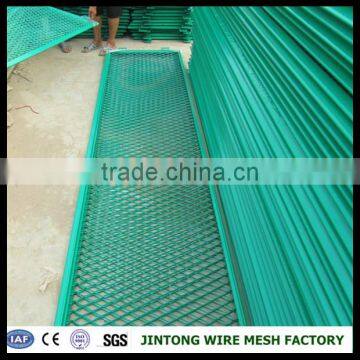 Expanded Metal Cloth for Fence /pvc Coated Expanded Mesh Fence Panel photo-4