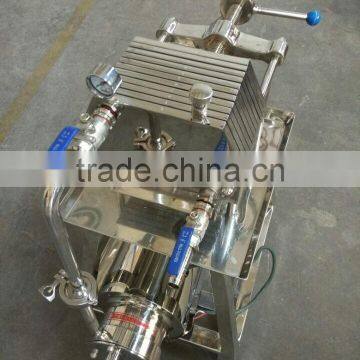 Stainless Steel SS 304/316 Wine Plate Filter Press From Wenzhou photo-5