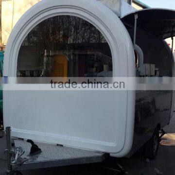 2m wide large trailer type food cart