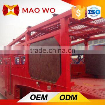 Tri-axle Car Transport Semi Truck Trailer, Car Carrier Trailer For Sale In Philippines photo-4