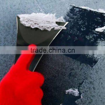 Ultra Durable and Scratch-free Chisel Blade With Foam Grip Ice Scraper photo-2