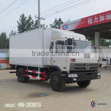 170 hp 4*2 DONGFENG Insulated Truck 10 ton