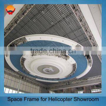 High Quality Steel Structure Space Frame Showroom