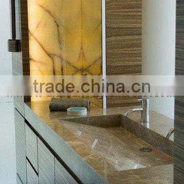 QUALIFIED ONYX BACKLIT PANELS FOR WALLS COUNTERS
