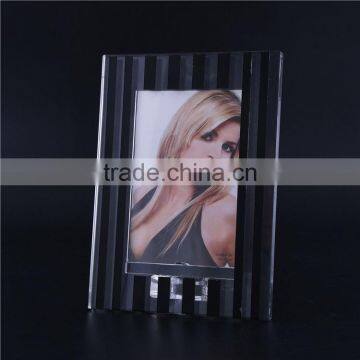 New product super quality transparent crystal photo frame directly sale