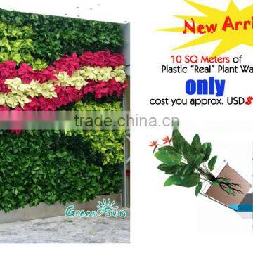 Hot sell Artificial grass wall Hedge Patio Plant for Decor artificial green wall