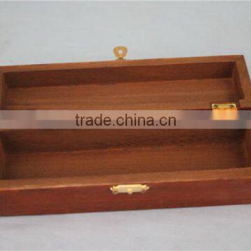 Handmade Custom Printed Wooden Pencil Case photo-3