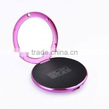 Universal Battery Charger Make-up Mirror Power Bank Lady Gifts Power Bank photo-5