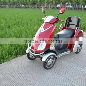 Electric 4 Wheel Back-Driving 48v 500W Electric Mobility Scooter For Elders, Electric Pedal Motorbike, China Electric Scooter photo-2