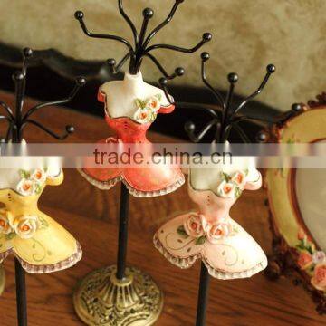 Retro Dress Mannequin Jewelry Figurine Display Neck Stands photo-2