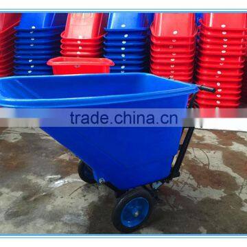 Plastic Hand push type tilt container with high quality in Guangzhou