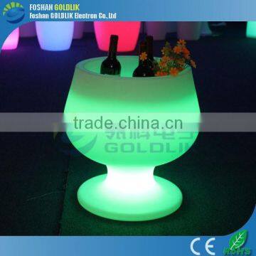LED Remote Control Plastic Ice Bucket GKP-052RT photo-2
