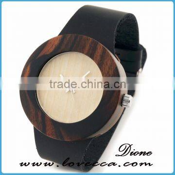 Japan movement mechanical wood watch bamboo wood watch 2017