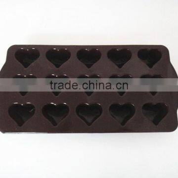 High Quality Heart Shape 15 Cavities Silicone Mould photo-2